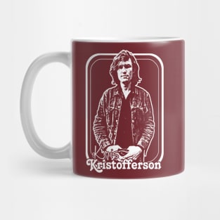 Kris Kristofferson / Original Retro Style Fan Design Mug